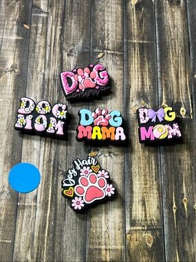 5for$10 Pink Cute Dog Mom Croc Charms
Croc Shoe Charms Croc Accessories 5pc